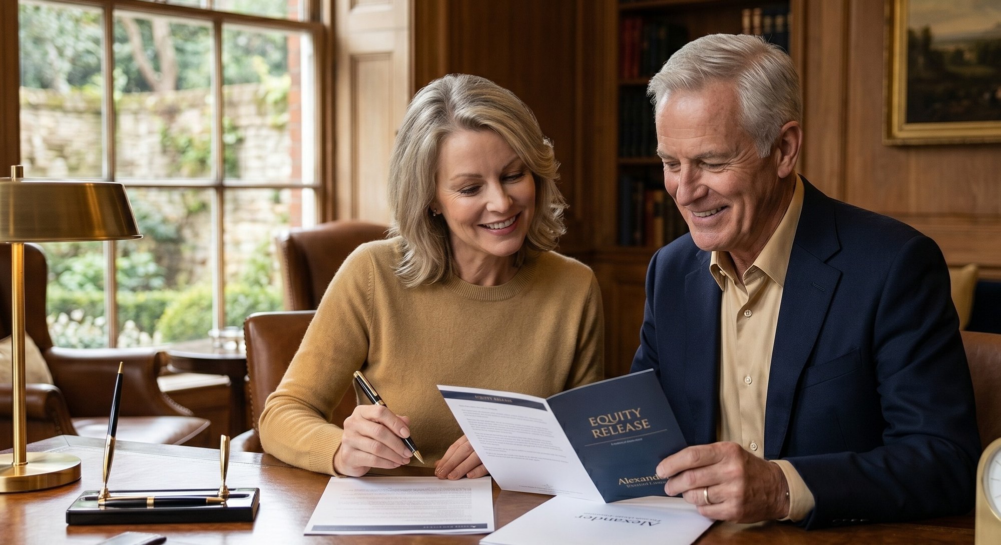 Equity Release couple Equity Release couple